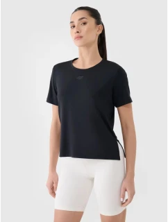 Dámske oversize rýchloschnúce tréningové tričko 4F 4FWMM00TFTSF1829-20S