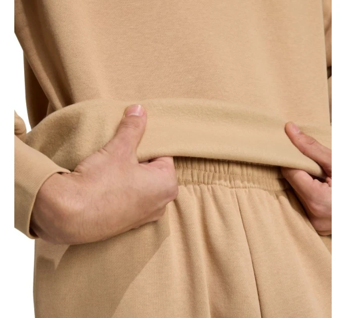 Pánská mikina Essentials Loose Fit 3 Logo béžová pánská model 21493238 - ADIDAS Pánská mikina Essentials Loose Fit 3 Logo béžová pánská model 21493238 - ADIDAS