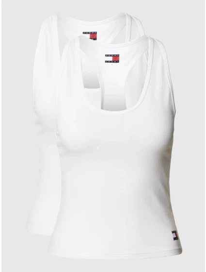 Dámske tielko 2Pack UW0UW05014 05F White - Tommy Hilfiger Dámske tielko 2Pack UW0UW05014 05F White - Tommy Hilfiger