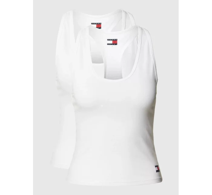 Dámske tielko 2Pack UW0UW05014 05F White - Tommy Hilfiger Dámske tielko 2Pack UW0UW05014 05F White - Tommy Hilfiger