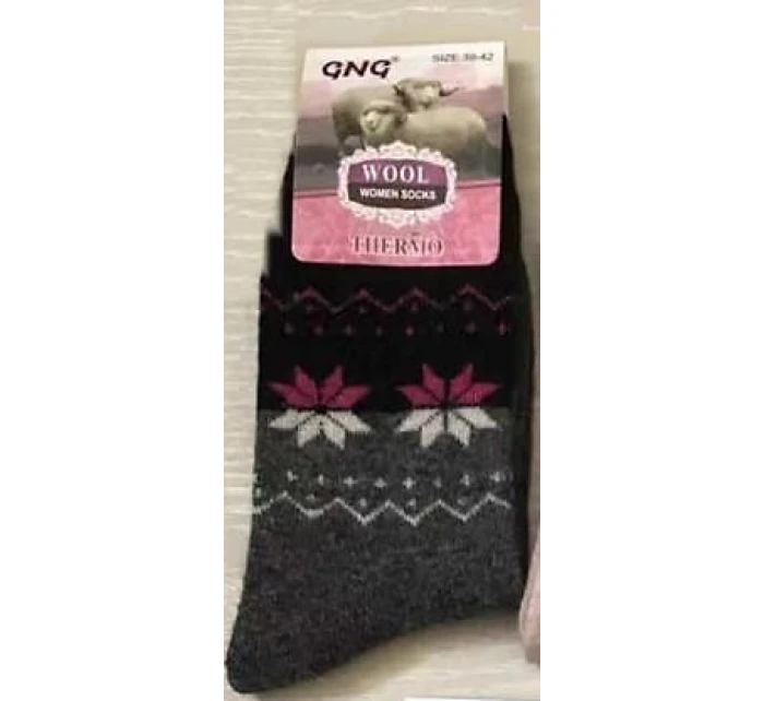 WiK GNG 002 Dámske ponožky Angora 317 35-42