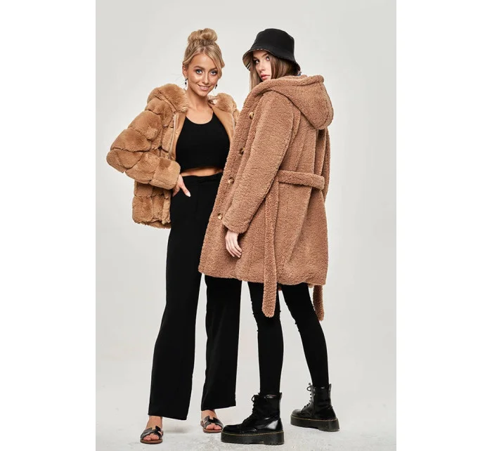 Hnědá dámská bunda model 16151661 - Ann Gissy