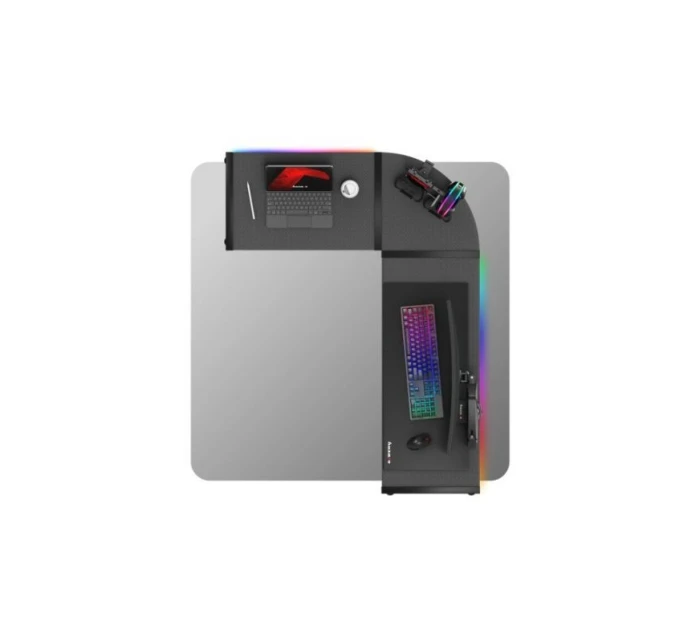 Herní stůl Hero model 21335676 Black RGB - Huzaro