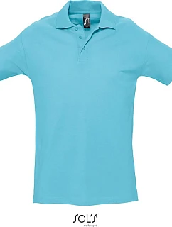 SOL'S Spring II Piqué polo model 22525094 atoll blue