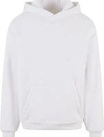New Morning Studios NM 011 Ťažká unisex mikina s kapucňou 57.0011 biela