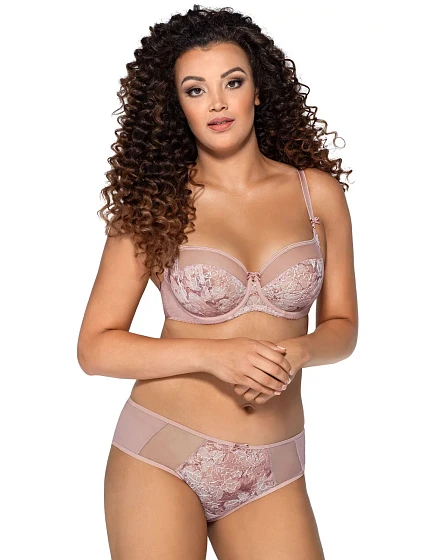 Dámská podprsenka  Pudr růžová  model 18625401 - Ava