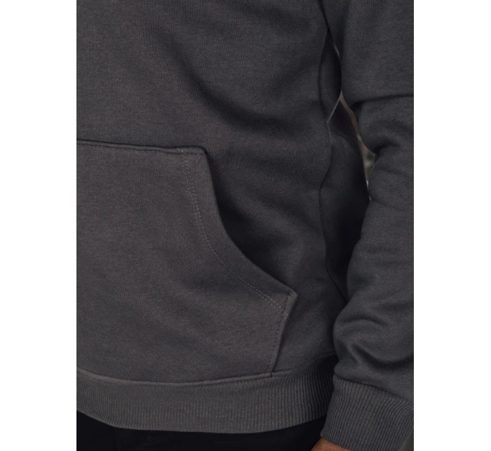 Pánska grafitová mikina s potlačou FashionStreet BX5888