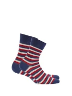 Pánske ponožky Wola Perfect Man vzorované W 94N03 Casual