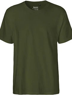 O Pánské tričko z těžké bio bavlny military model 22504213 - Neutral