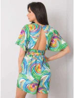 Kombinezon CHA KO model 18741085 biało zielony - FPrice Kombinezon CHA KO model 18741085 biało zielony - FPrice