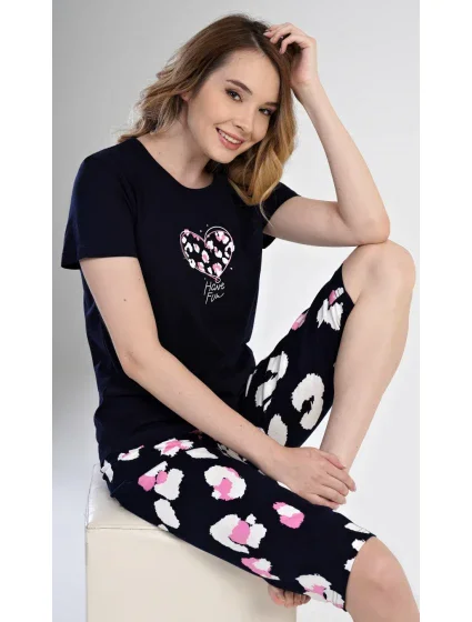 Dámske pyžamo kapri Jana