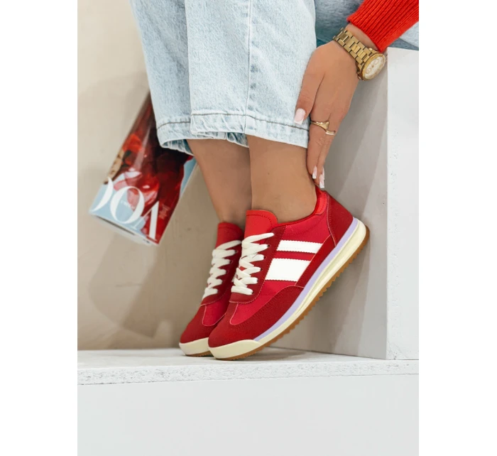 Dámské sportovní tenisky red Dstreet model 21985068 - FashionStreet