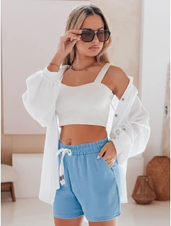 Dámske šortky NOT TOMORROW modré Dstreet SY0446