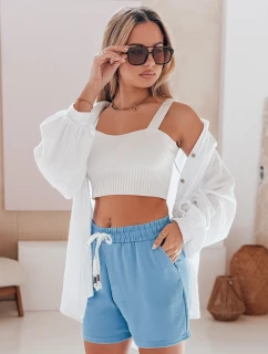 Dámské šortky  modré Dstreet model 21987323 - FashionStreet