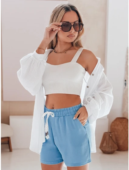 Dámske šortky NOT TOMORROW modré Dstreet SY0446