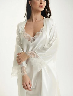 Ava 006/1 Whisper White S-3XL župan