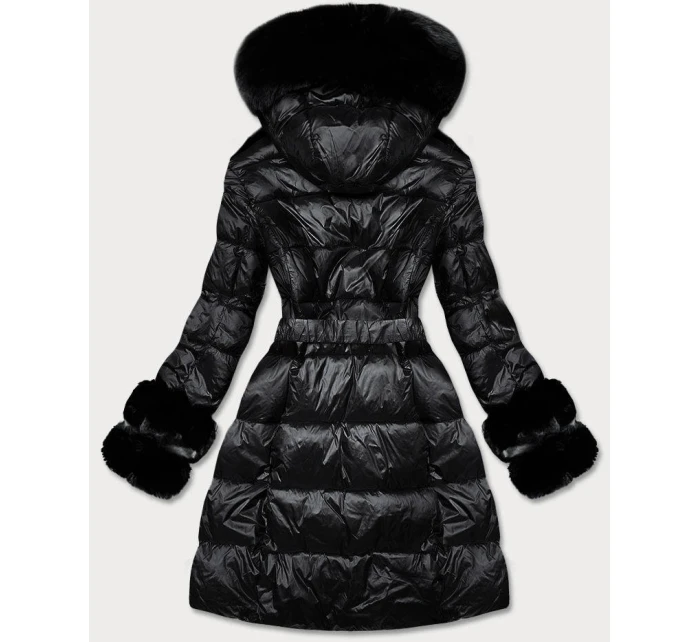 KURTKA ZIMOWA DAMSKA Z FUTERKIEM CZARNA model 21781213 - Libland KURTKA ZIMOWA DAMSKA Z FUTERKIEM CZARNA model 21781213 - Libland