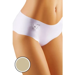 Dámske nohavičky Flower beige - EMILI