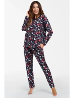 Talianska móda Cookies long r. long sp. farba:print/blue Talianska móda Cookies long r. long sp. farba:print/blue