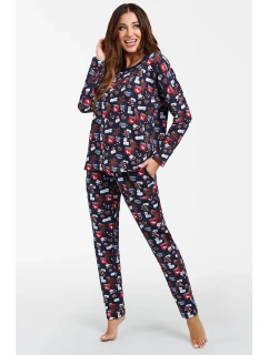 Talianska móda Cookies long r. long sp. farba:print/blue