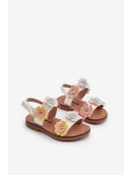 Dětské sandálky s květinami Multikolor model 21663844 - Boto Dětské sandálky s květinami Multikolor model 21663844 - Boto
