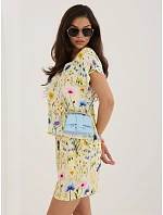 Šortky D73771M62489KD svetložltá Šortky D73771M62489KD svetložltá