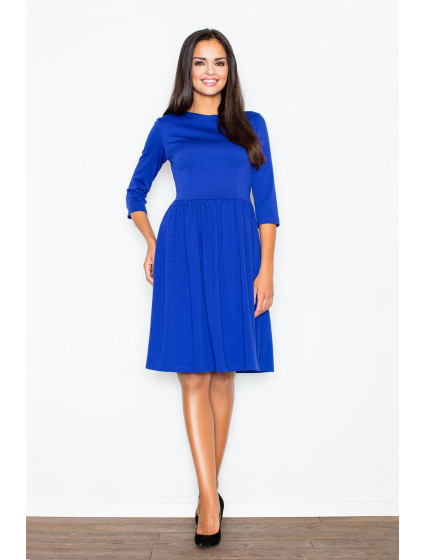 Šaty  modré  model 18488235 - Figl
