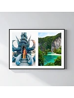Personalizovaný magický fotobilder v ráme – 50 × 70 – koláž fotografií Personalizovaný magický fotobilder v ráme – 50 × 70 – koláž fotografií