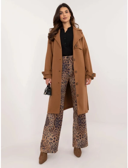 Dámský kabát TW EN BI model 21463078 Hnědá velbloudí Och Bella - FPrice
