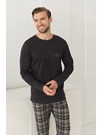 Pánské dlouhé pyžamo S–2XL model 22345728 - Taro Pánské dlouhé pyžamo S–2XL model 22345728 - Taro