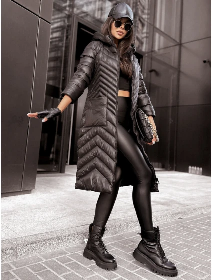 Dámská prošívaná bunda černá Dstreet model 21971378 - FashionStreet Dámská prošívaná bunda černá Dstreet model 21971378 - FashionStreet