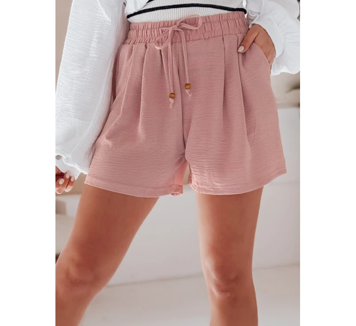 Dámské látkové šortky SUMMER růžové Dstreet model 21987213 - FashionStreet Dámské látkové šortky SUMMER růžové Dstreet model 21987213 - FashionStreet