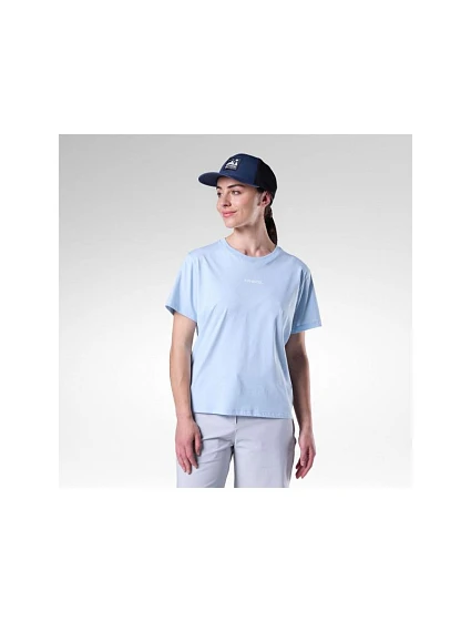 Dámske tričko ROSSIGNOL W Graphic Waterfall Tee, modré Dámske tričko ROSSIGNOL W Graphic Waterfall Tee, modré