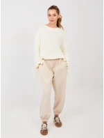 Spodnie IT SP model 21902713 jasny beżowy - FPrice