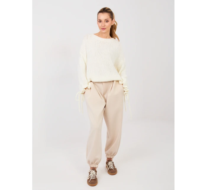 Spodnie IT SP model 21902713 jasny beżowy - FPrice