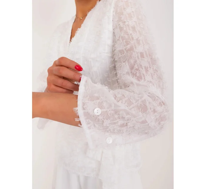 Dámska blúzka LK BZ 509522 1.20 biela - Lakerta