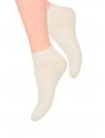 Hladké dámske ponožky Steven art.052