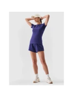 Dámské bavlněné tričko slim model 21432841 - 4F Dámské bavlněné tričko slim model 21432841 - 4F