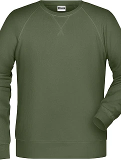 Pánská raglánová mikina 02. olive model 22415569 - Daiber
