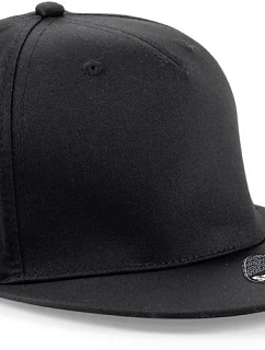 Beechfield B 610 5-panelová snapbacková čiapka 53.0610 čierna