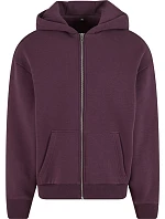 BY Pánská mikina s kapucí z těžké bavlny "Fluffy" 56.0 plum purple model 22469775 - Build your Brand BY Pánská mikina s kapucí z těžké bavlny "Fluffy" 56.0 plum purple model 22469775 - Build your Brand