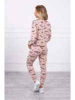 model 18746290 set tmavě pudrově růžový - K-Fashion model 18746290 set tmavě pudrově růžový - K-Fashion