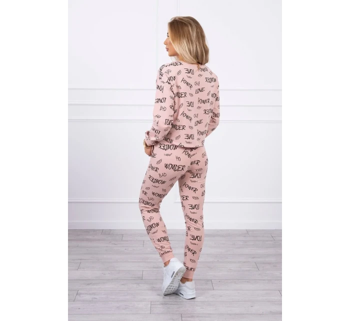 model 18746290 set tmavě pudrově růžový - K-Fashion model 18746290 set tmavě pudrově růžový - K-Fashion