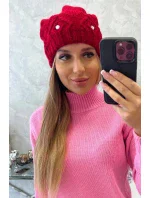 Dámska čiapka Ramona K383 červená