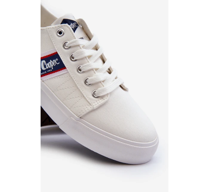 Trampki Męskie Lee Cooper LCW-24-02-2143 Białe