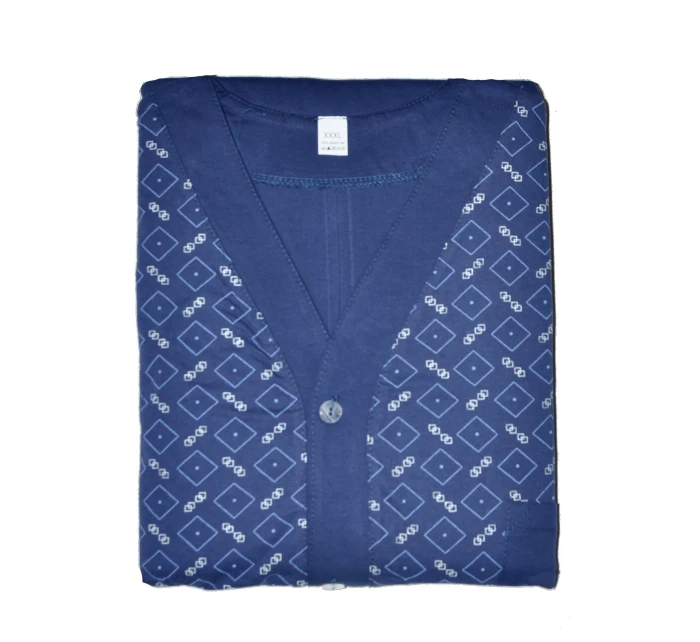 Pánske rozopínacie pyžamo Gucio 298 dł/r 3XL