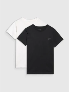 Detské obyčajné tričko (SADA 2) 4F 4FJRAW25TTSHU3157-93S