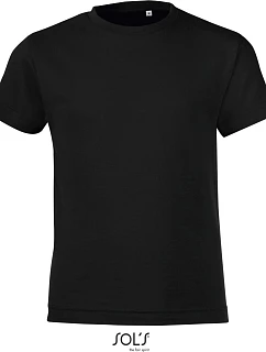 SOL'S Regent Fit Kids Dětské tričko model 22523285 black