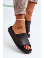 Lekkie Klapki Damskie Big Star NN274A042 Czarne Lekkie Klapki Damskie Big Star NN274A042 Czarne