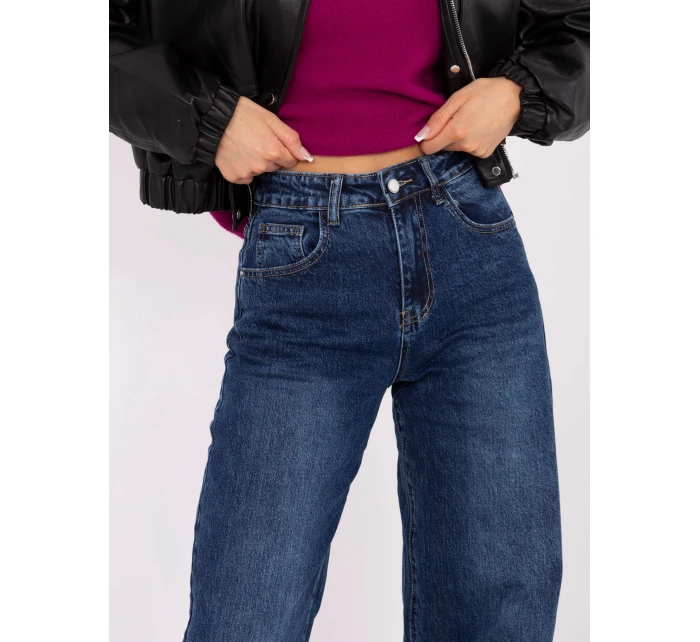 Spodnie jeans SP ciemny niebieski model 21734278 - FPrice